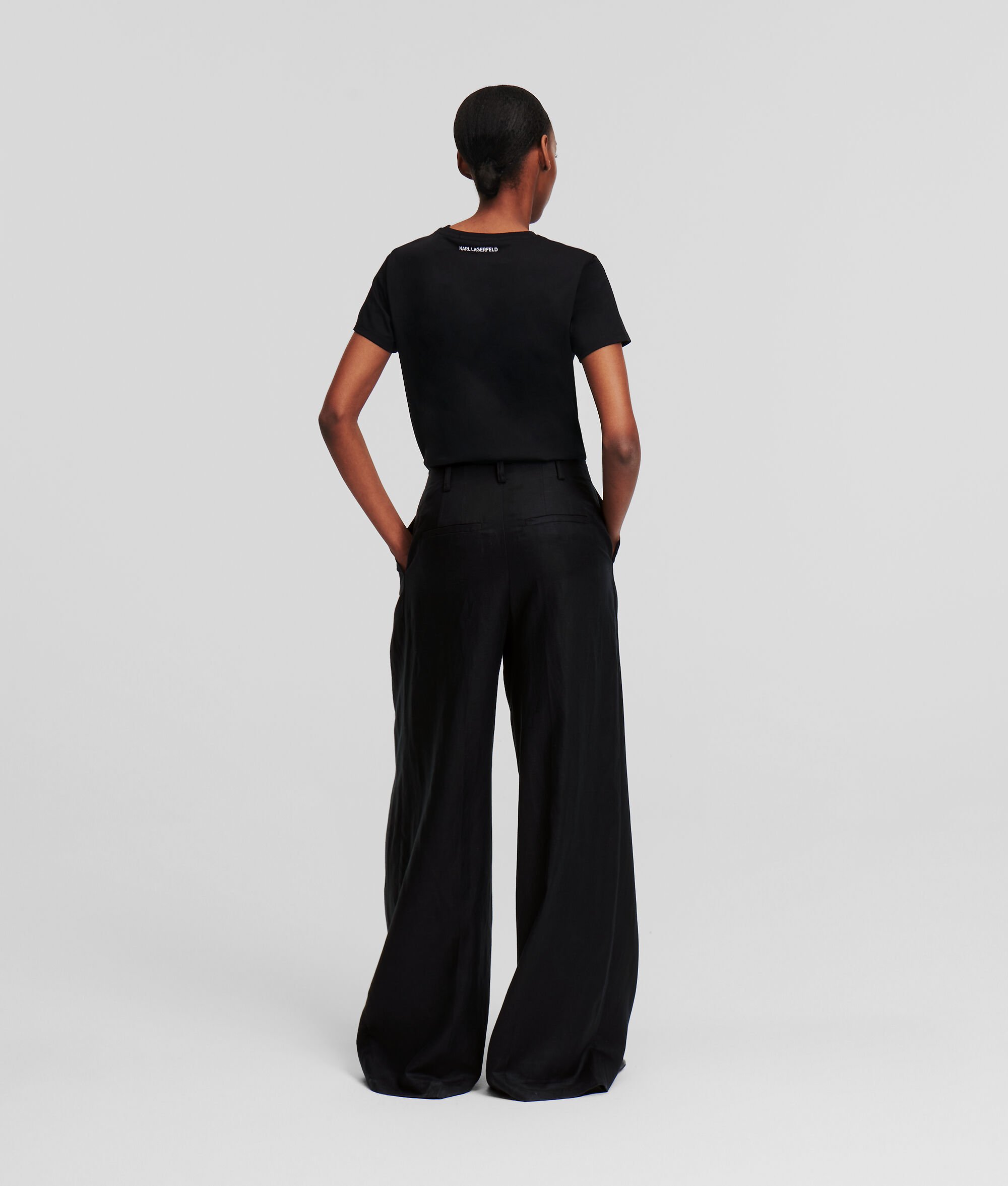 (image for) Fascinating HIGH-RISE WIDE-LEG TROUSERS